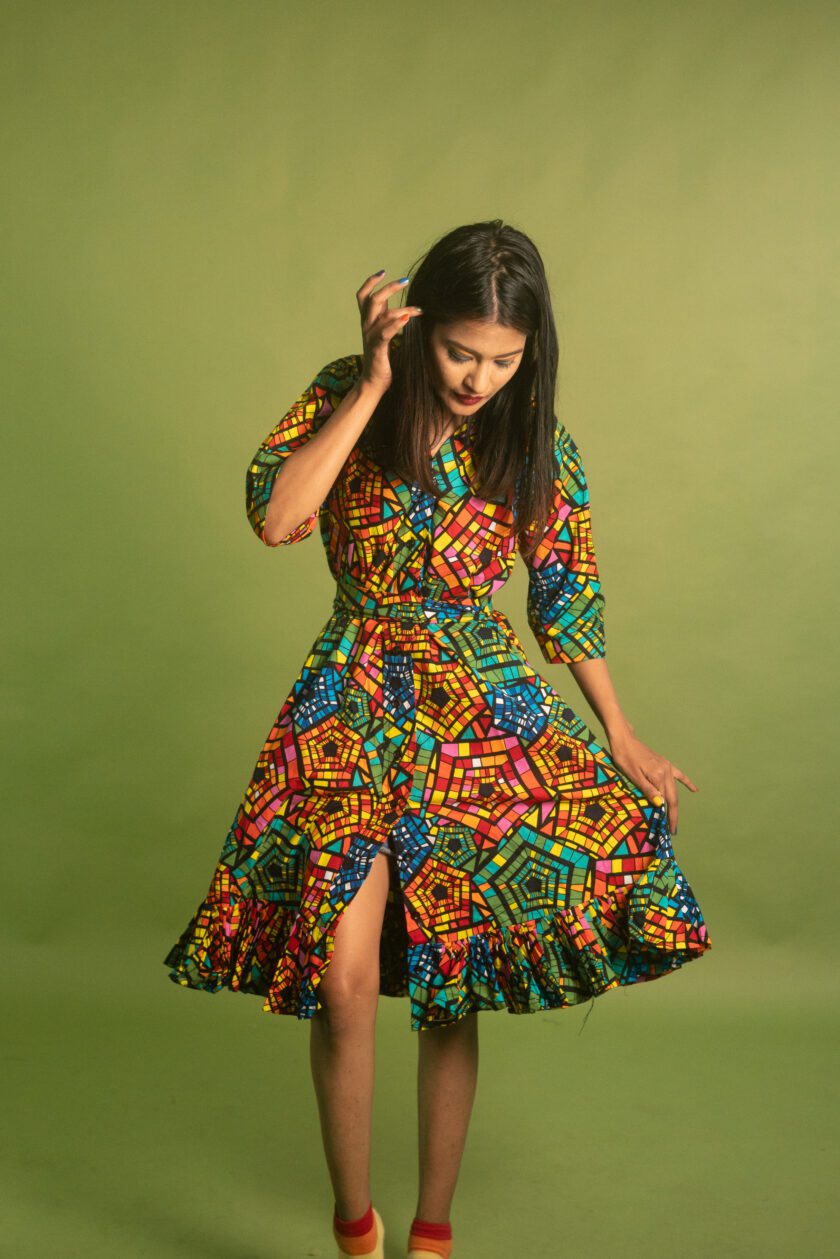 Annie Shirt Dress - Color Trip - Image 3