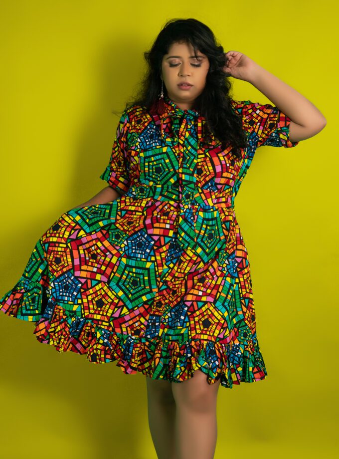 Annie Shirt Dress - Color Trip