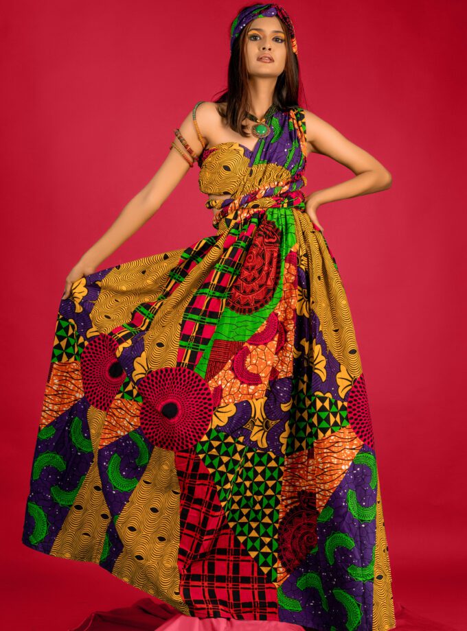 Asantewa Infinity Dress