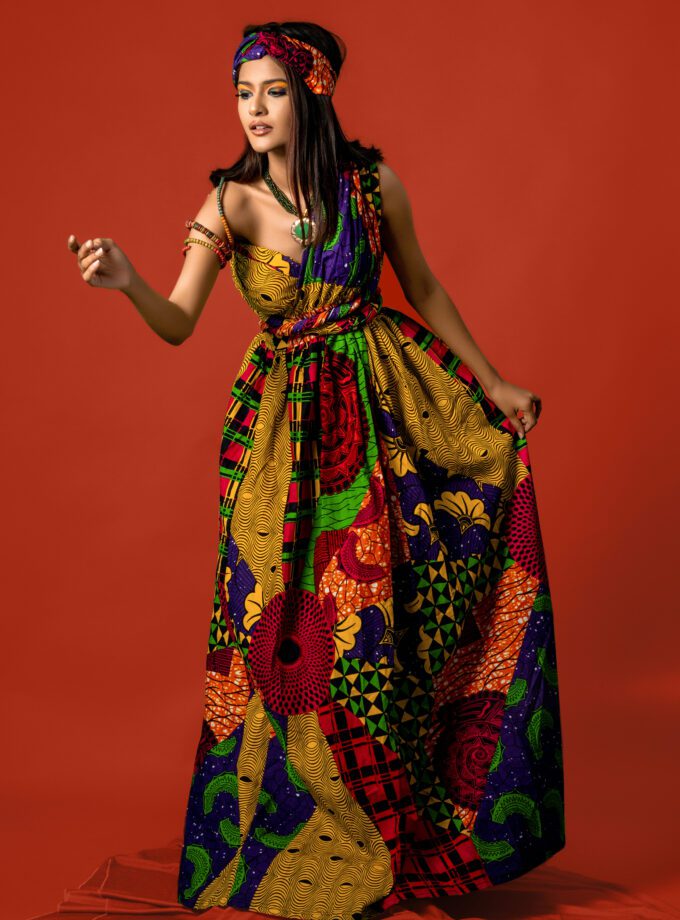 Asantewa Infinity Dress