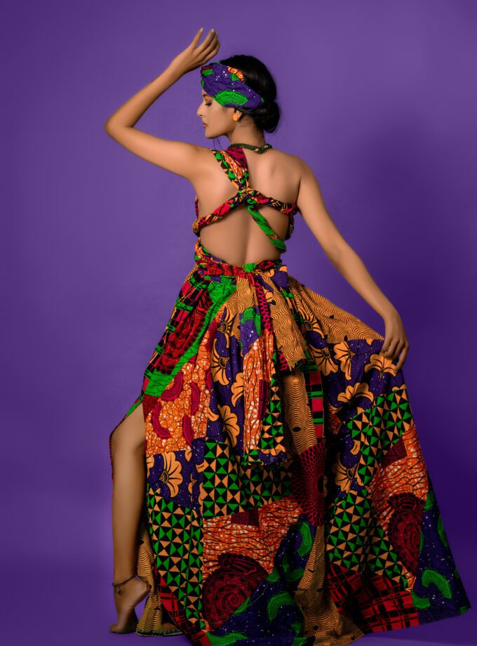 Asantewa Infinity Dress