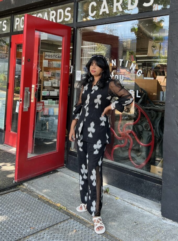 Qawi Co-ord Set - Black