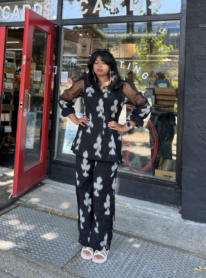 Qawi Co-ord Set - Black