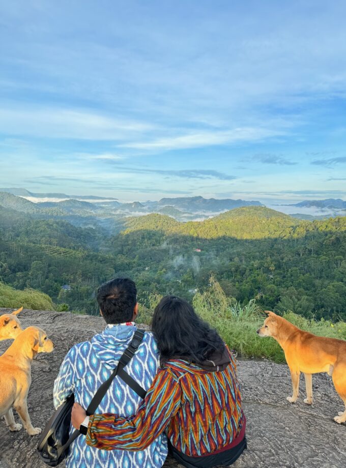 Quirk waves Cropped Hoodie