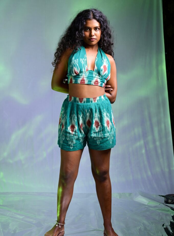 Tide & Twirl Shorts Set